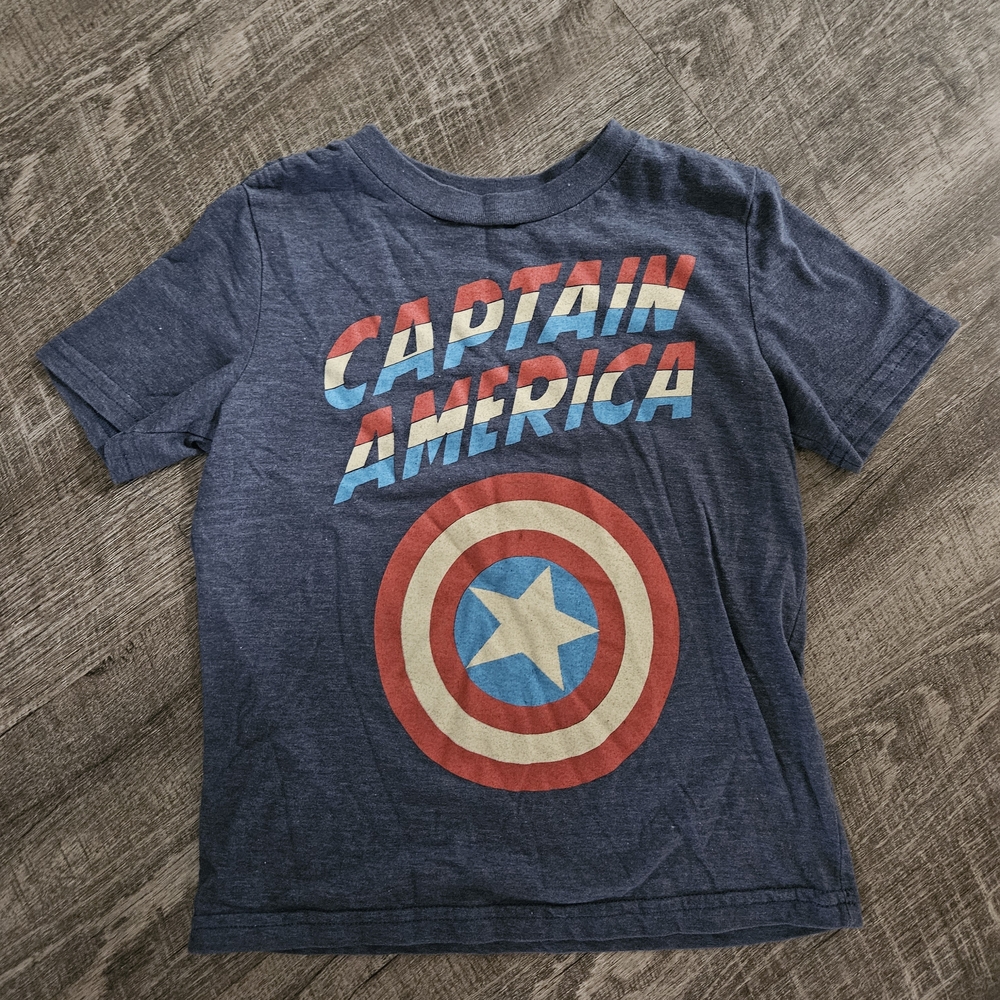 Jumping Beans Blue Captain America Tee